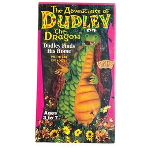 The Adventures of Dudley the Dragon Sealed VHS Finds Home premiere episode 1994